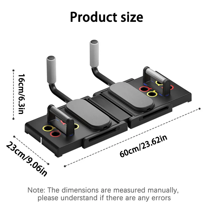 Multifunctional Push-up Bracket, Training Board, Flat Support, Home Foldable Fitness Equipment For Chest, Arm/Back Training