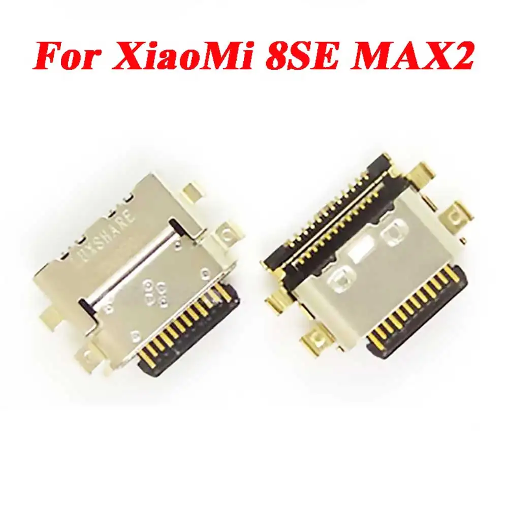 

1-50Pcs Micro USB Jack Type-C Charging Connector Plug Port Dock Charger For XiaoMi Redmi 8SE MAX2