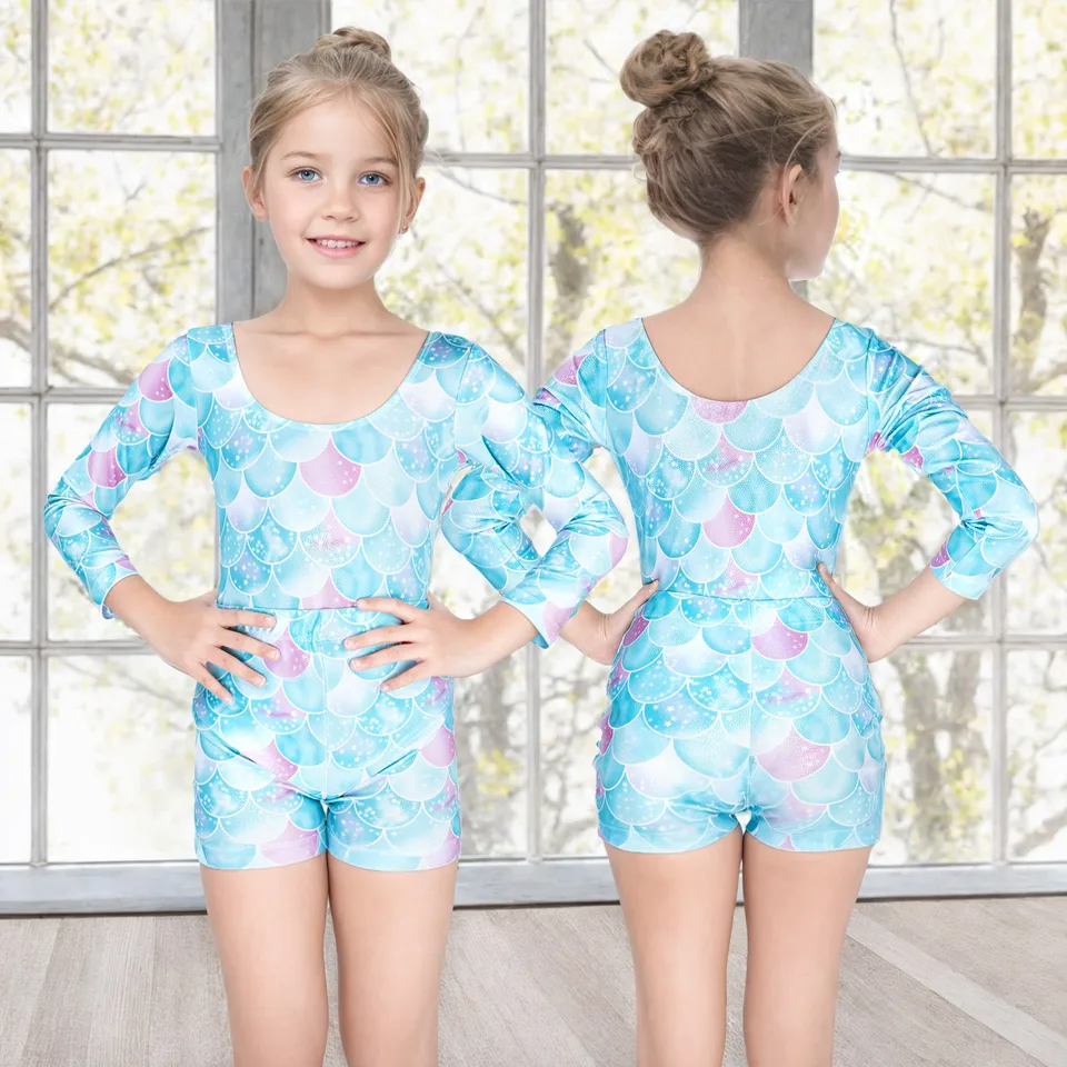 Mouwloos danspakje voor kinderen, gymnastiektraining, danskleding, prestatie-bodysuit met hoofdband en shorts kopen vanaf een prijs van 23
