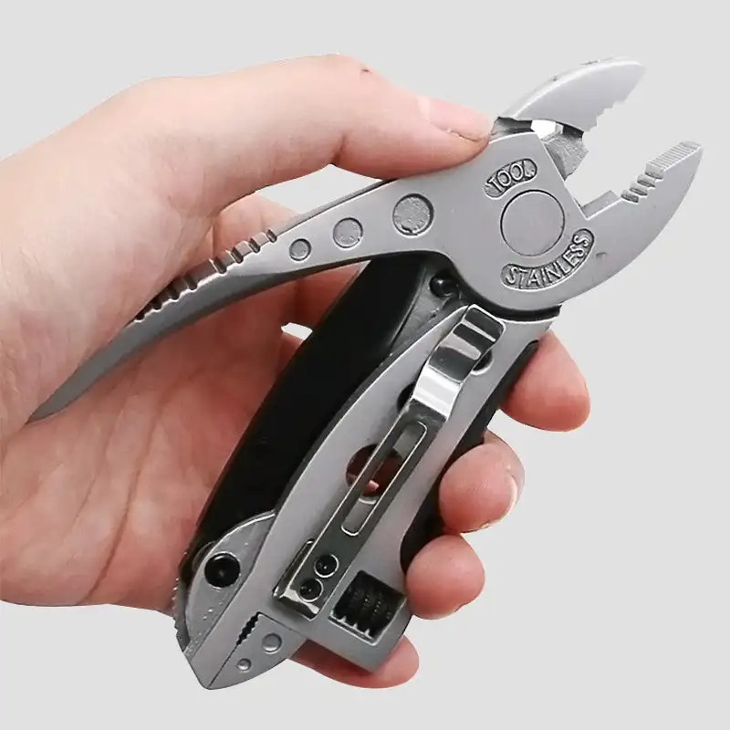 

Outdoor Camping Multi-Purpose Standing Pliers Tool Clamp Outdoor Wrench Tool Combination Multi Tool Outdoor Multifunction Pliers