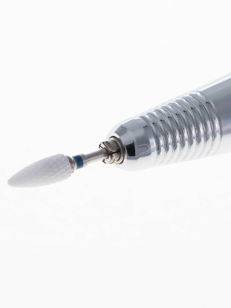 MAOHANG Bullet ceramic milling cutter burrs nail drill bits for electric drill manicure machine device remove gel varnish tools 6