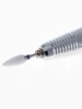 MAOHANG Bullet ceramic milling cutter burrs nail drill bits for electric drill manicure machine device remove gel varnish tools 6