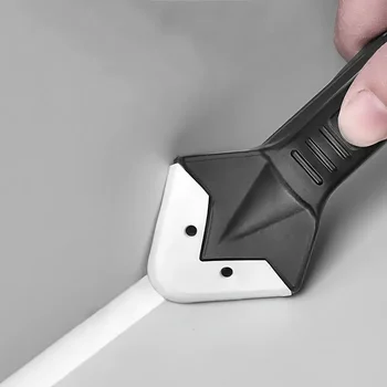 3 In 1 Silicone Scraper Sealant Smooth Remover Tools Set Caulking Finisher Smooth Grout Kit Floor Mould Removal Hand Tools Set