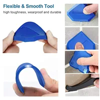 4-Piece Silicone Caulking Tool Set - Versatile, Easy Clean-up, & Professional Sealant Spreading 2