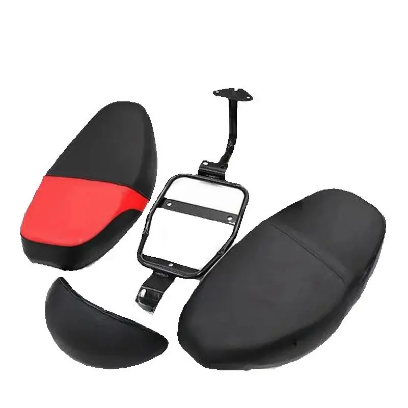 Double Rear Seat Cushion Backrest Extended Integrated Seat Back For Citycoco Scooter Scooter Seat Modified Accessories