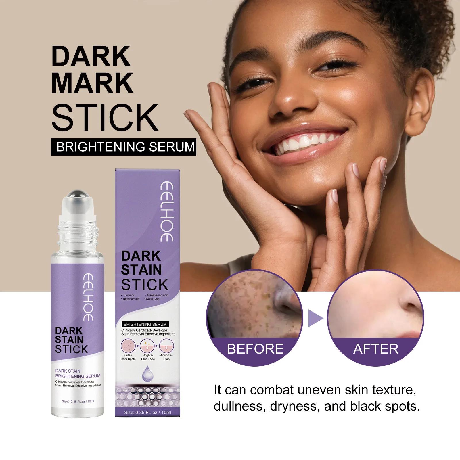 

10ml niacinamide Stock Solution Face Serum Moisturizing Skin Care Fullerene Serums Whitening Facial Cream Eye Essence