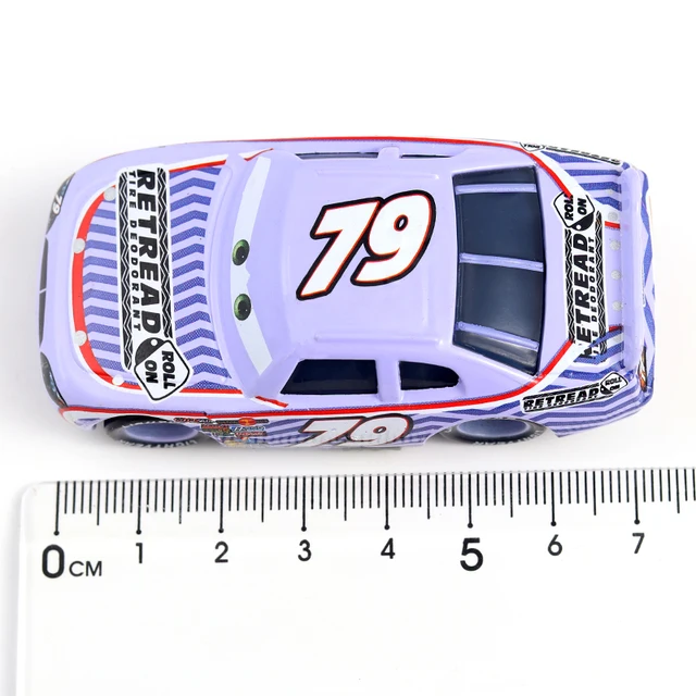 Disney Pixar Cars 2 3 Lightning McQueen Jackson Storm Doc Hudson Mater 1:55 Diecast Metal Alloy Model Car Boy Birthday Gift Toys 6