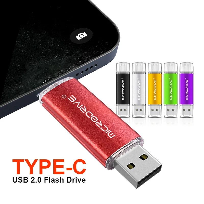 2 in 1 OTG Pen drive Type-C Flash Usb2.0 Memory Stick 16GB 32GB 64GB 128GB 256G 512G usb flash drive,flash drive,type c pendrive