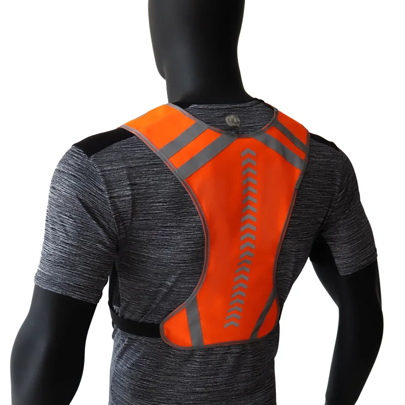 Night Running Fitness Guide Reflective Vest Reflective Clothing Emergency Guidance Clothing Cycling Safety Protective reflective safety vest