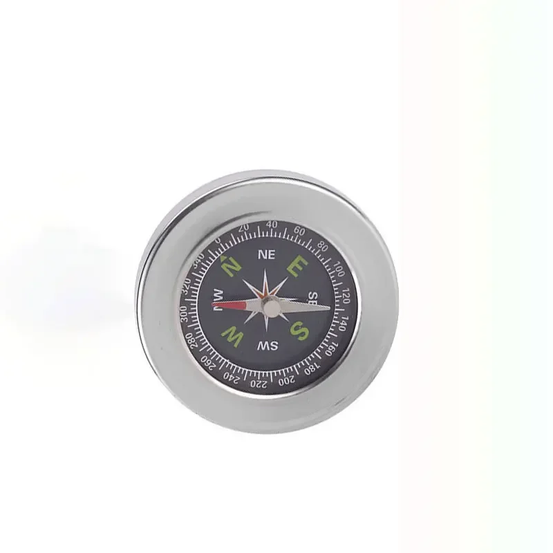 Description Picture 5 of item1pc6cm Stainless Steel Chinese Compass English Compass Outdoor Equipment Teaching Supplies Gifts