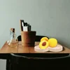 Heart Shaped Wooden Pallet Gift Tray Bread Round Practical Food Multi-function Dessert Large Plate 2