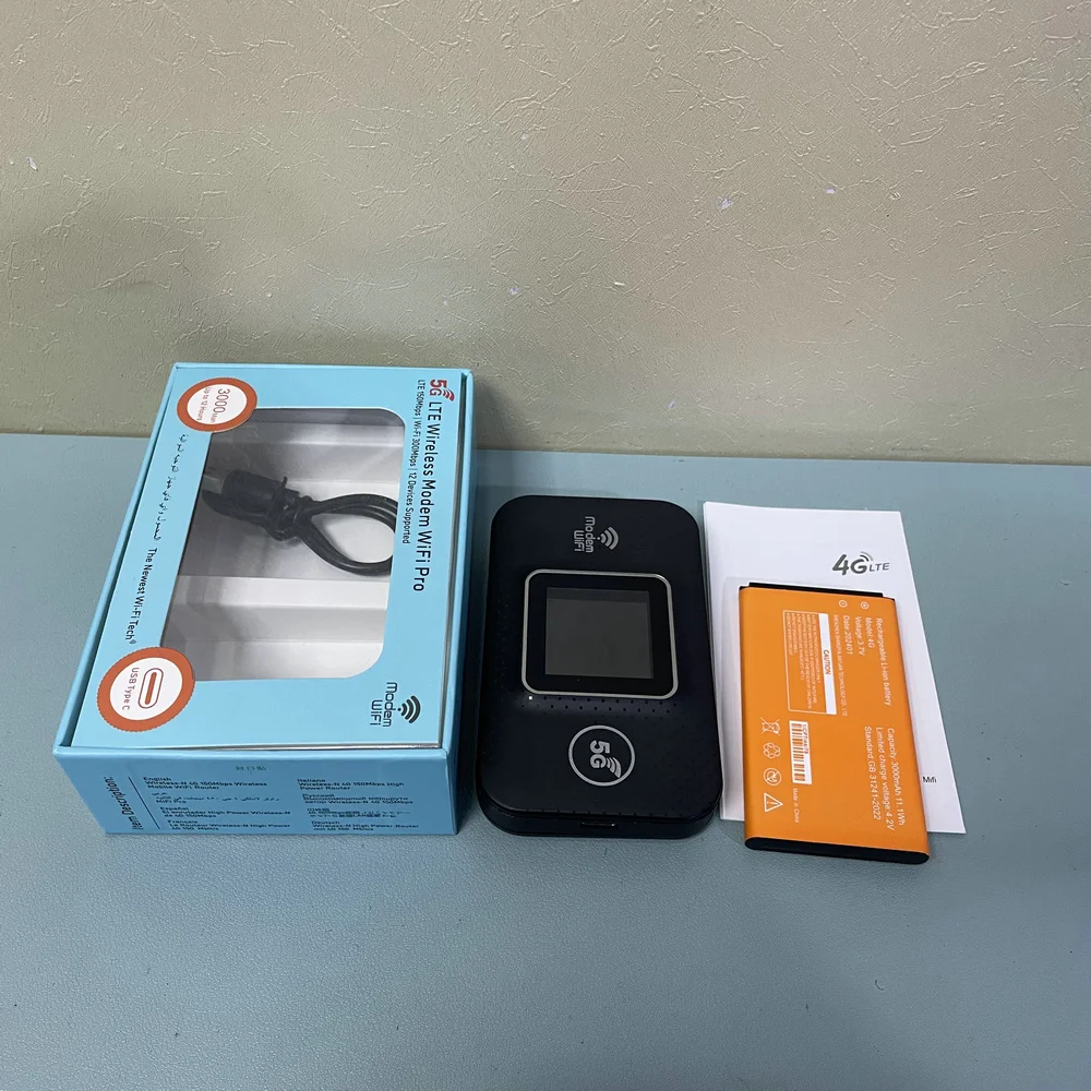 SIM, Hotspot WiFi móvel, 4G LTE, tipo C, E5785