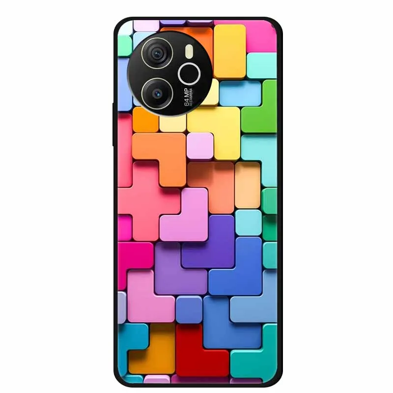Animal Painted Soft TPU Silicone Back Cover - Fashionable Phone Case