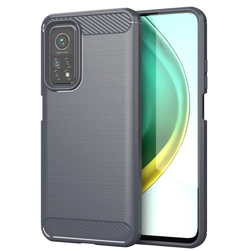 Luxury Carbon Fiber Soft Silicone Case