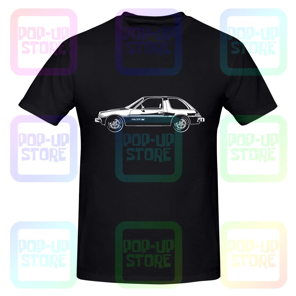 Футболка Amc Pacer X 1975-1976 футболка из натурального хлопка бестселлер |