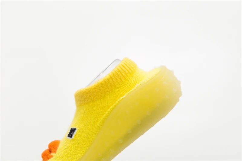 Spring Summer Baby Shoes Socks With Rubber Soles For Toddlers Shoe Anti Slip Duck Animals Home Slippers Soft First Walker