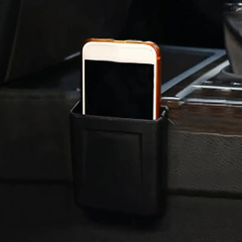 Car Dash Organizer Sticky Car Storage Pocket Adhesive Storage Box Car Console Organizer Car Storage Box for Keys Phones Cards