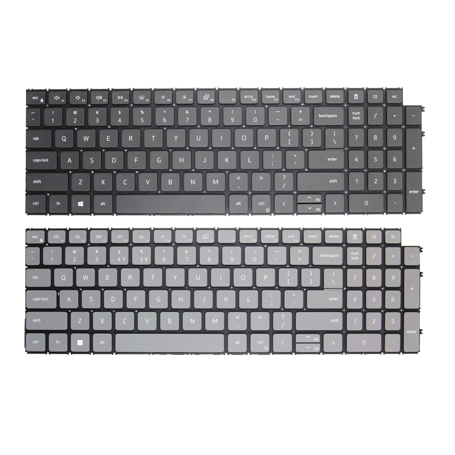 Teclado Original dos Eua para Dell Dell Inspiron 15 3511 3515 15 5510 5515 5518 7510 16 Além Disso 7610 Latitude 3520 3525 P108f 100 Novo