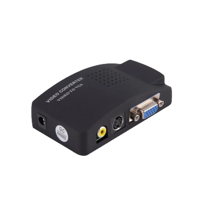 

Factory Direct AV To VGA Video Converter, TV To PC, TV To Computer, AV To VGA Conversion Box.