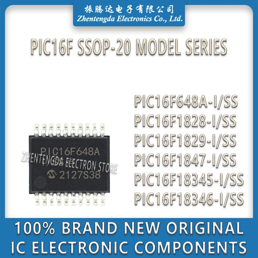 PIC16F648A-I/SS PIC16F1828-I/SS PIC16F1829-I/SS PIC16F1847-I/SS PIC16F18345-I/SS PIC16F18346-I/SS PIC16F648A PIC16F1828