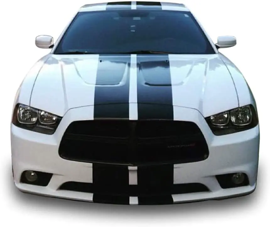 

Full Stripe Kit Sticker Decal Graphic Compatible with Dodge Charger 20112016
