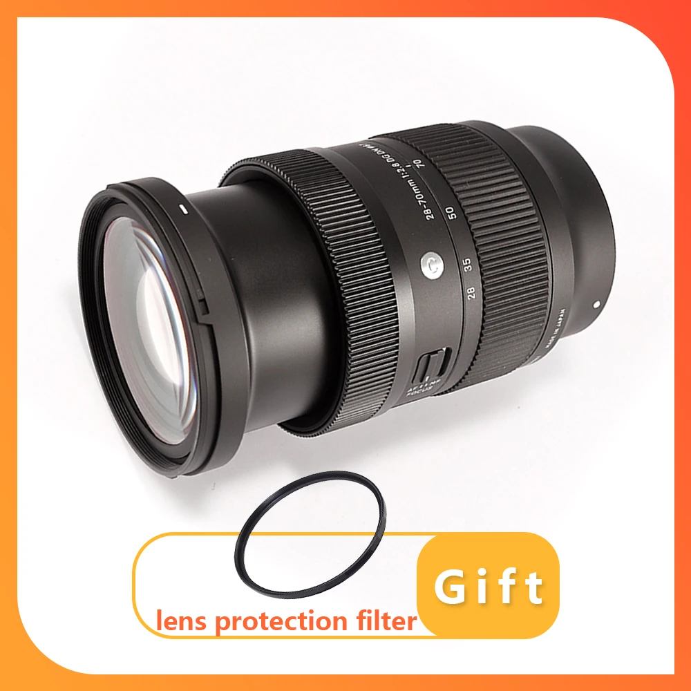 Sigma 28-70Mm F2.8 Dg Dn Obiettivo Contemporaneo Full Frame Mirrorless Camera Obiettivo Zoom Standard Per Sony A7C A7 Iii A7Iv A7R4 Zv-E10