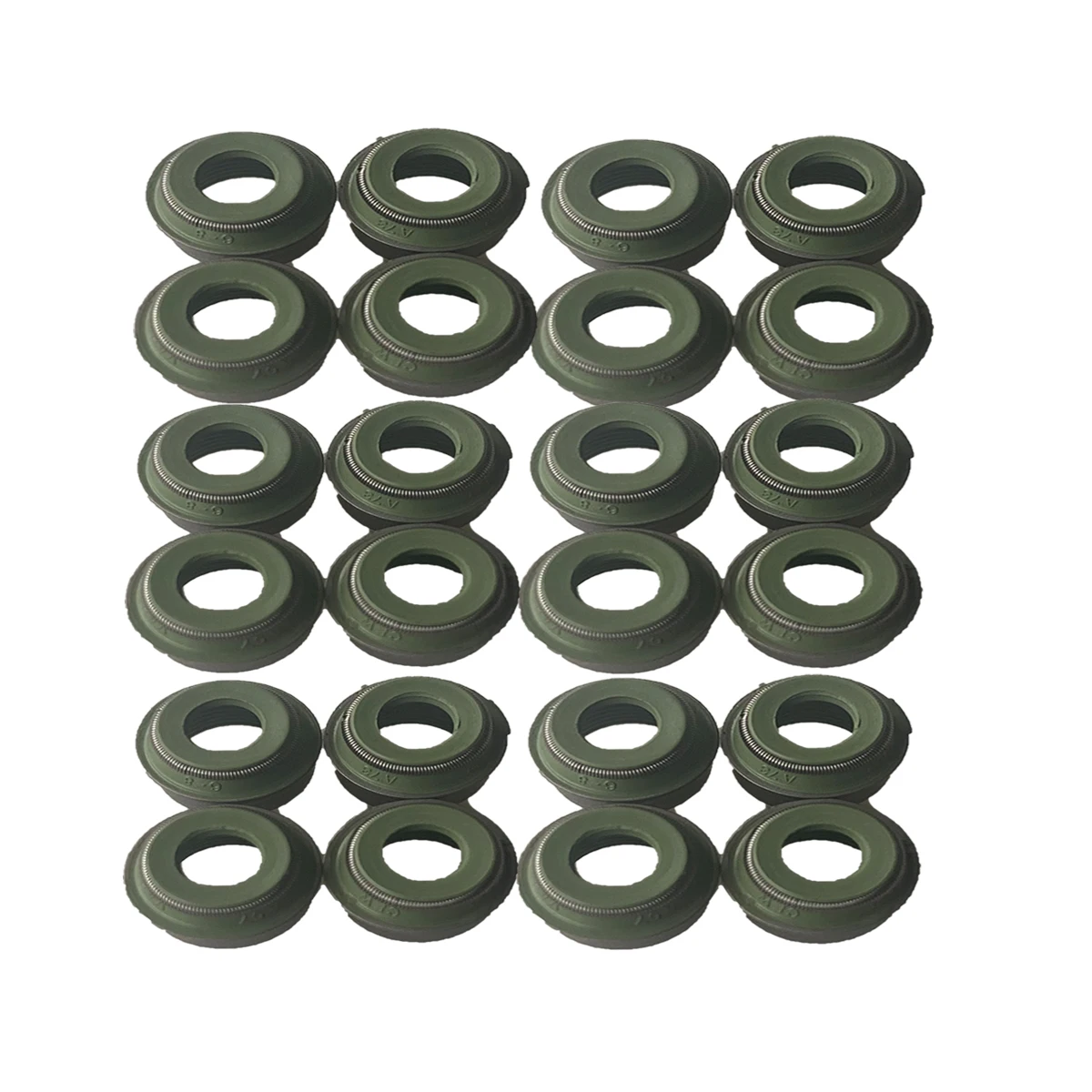 New 24pcs 6mm Engine Valve Stem Oil Seal For BMW 3 5 7 Series Z3 Z4 E85
