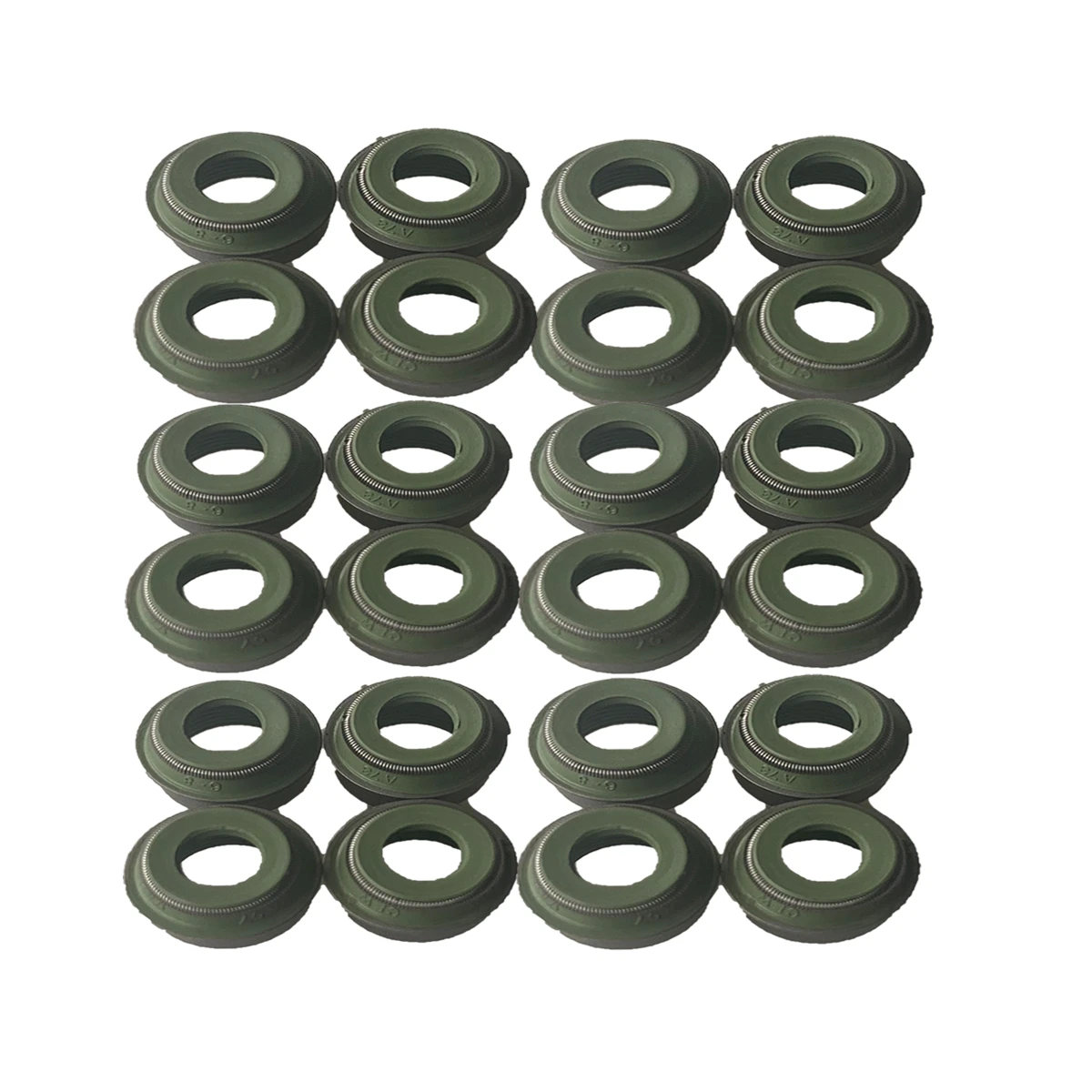New 24pcs 6mm Engine Valve Stem Oil Seal For Bmw 3 5 7 Series Z3 Z4 E85 M3 E34 E36 E39 E38 E46