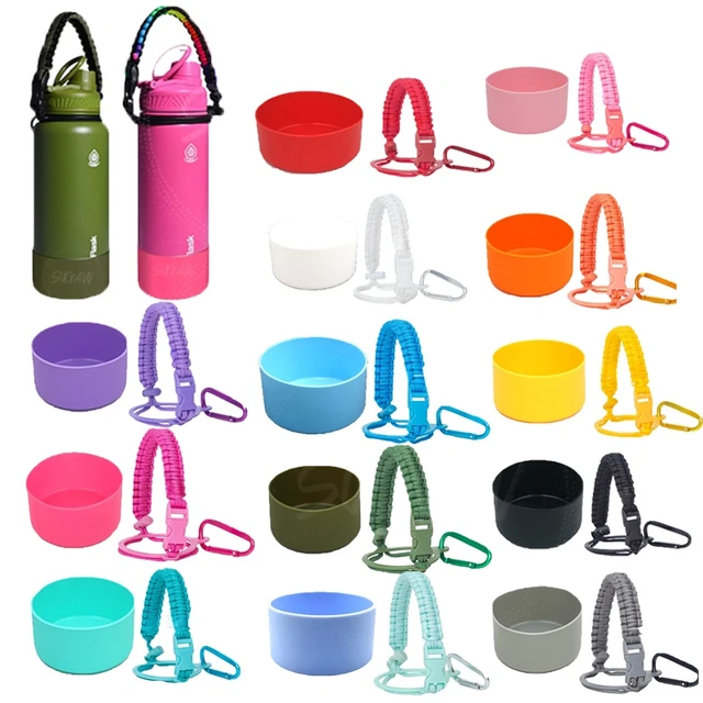 Hydro Flask Tumbler Protective Set - Silicone Boot Cover, Handle