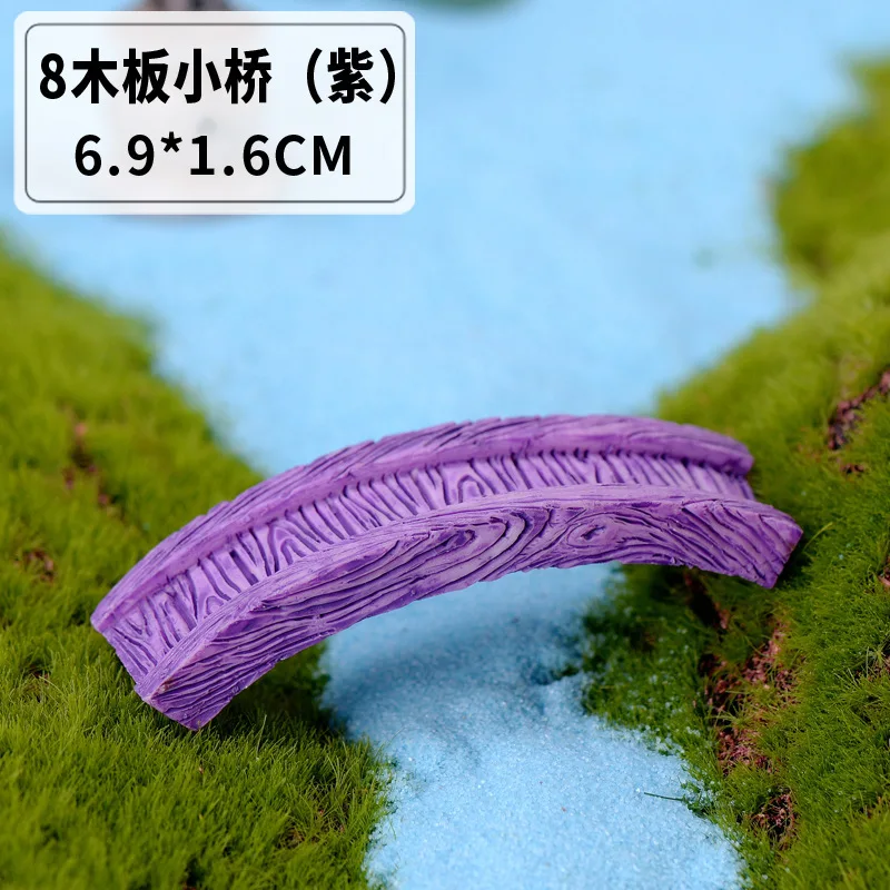 Mini Legno Steccato Miniature Fairy Garden Micro-Paesaggio Kit di
