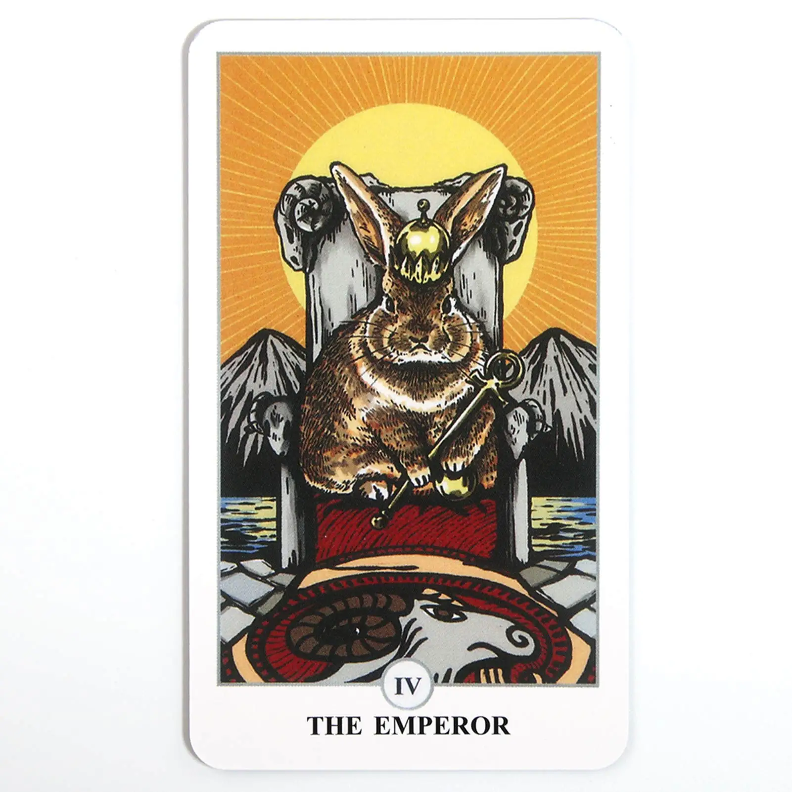 Rabbit Tarot Cards Tarot Oracle Cards For Divination Board Game Deck For Adult Fun Games Party Birthday Gift For Fate Divination 3