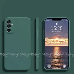 Liquid Silicone Anti - Drop TPU Phone Case - Durable Cover with Enhanced Protection - A53 (Black Green)