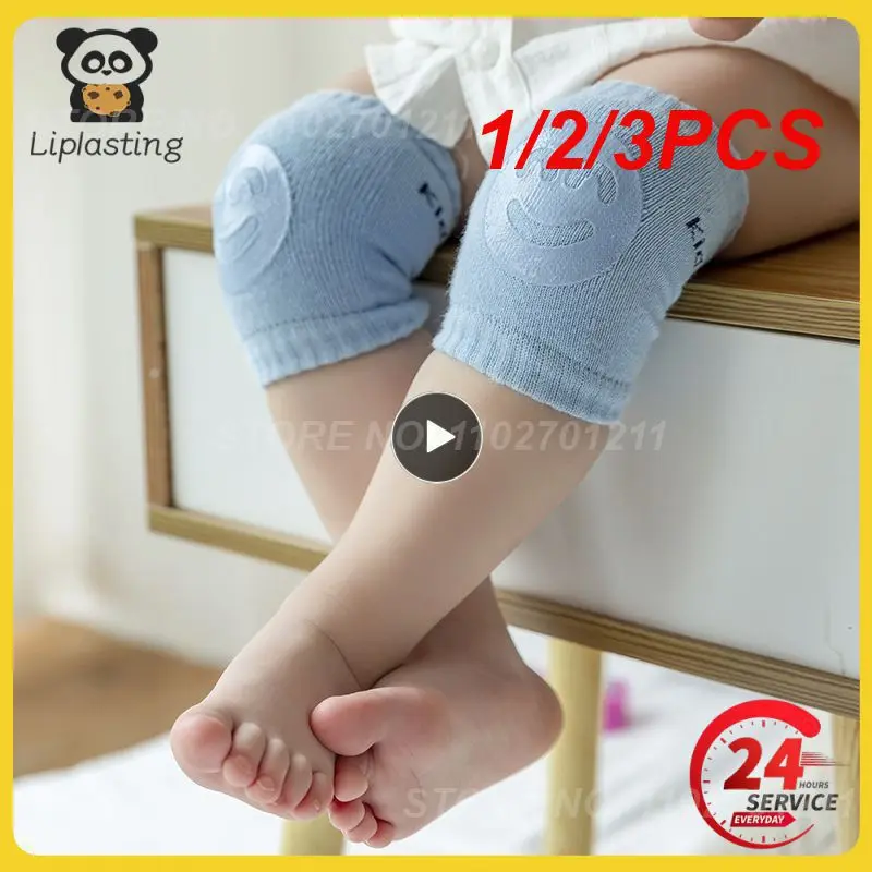 

1/2/3PCS Summer Terry Baby Socks Kids Non Slip Crawling Elbow Infants Toddlers Baby Knee Protector Safety Kneepad Leg Warmer