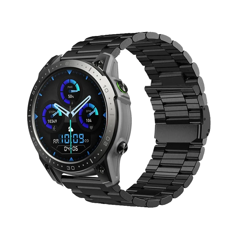 

For Zeblaze Ares 3 Pro Strap Metal stainless steel strap Wristband Correa For Zeblaze Vibe 7 Pro Stratos 3 2 Lite Beyond 2 Btalk