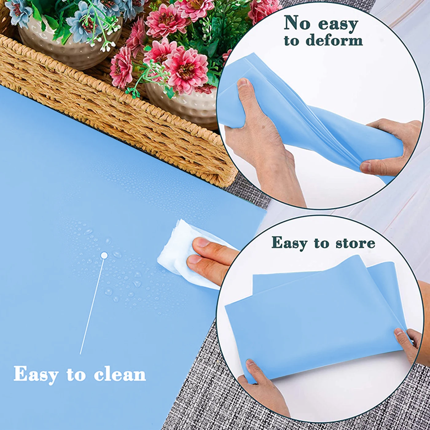 Sleeve Honey Silicone Table Protector  Heat Resistant Countertop Protector  - 1mm - Aliexpress