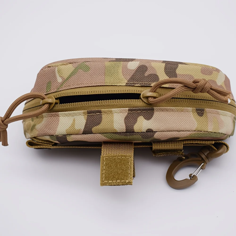 Tactical Molle Pouch Hard Case Glasses Pouch Outdoor Portable Eyewear Protector Shockproof Dustproof Glasses Case