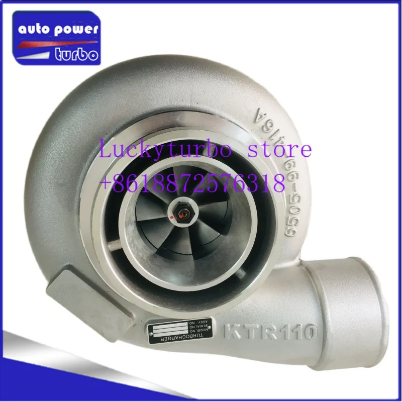 

KTR110 Turbocharger 6505-67-5030 6505675030 6505-67-5040 6505-67-57-5910 for Komatsu Diesel Eng Number