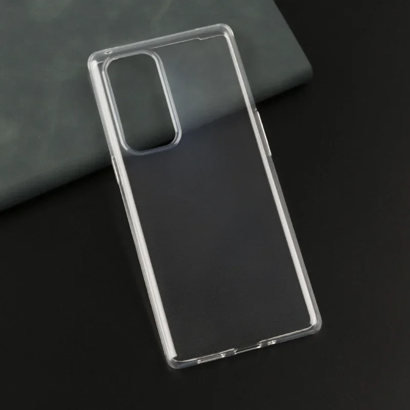 Clear Protective Soft TPU Silicone Phone Case - Transparent Back Cover Bumper