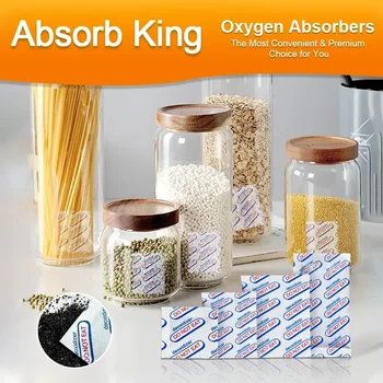 80Cc/300Cc/800Cc/2000Cc Oxygen Absorber Christmas Festival Food Canned Dry Food Coffee Cat Food Nut Moisture Absorber Desiccant