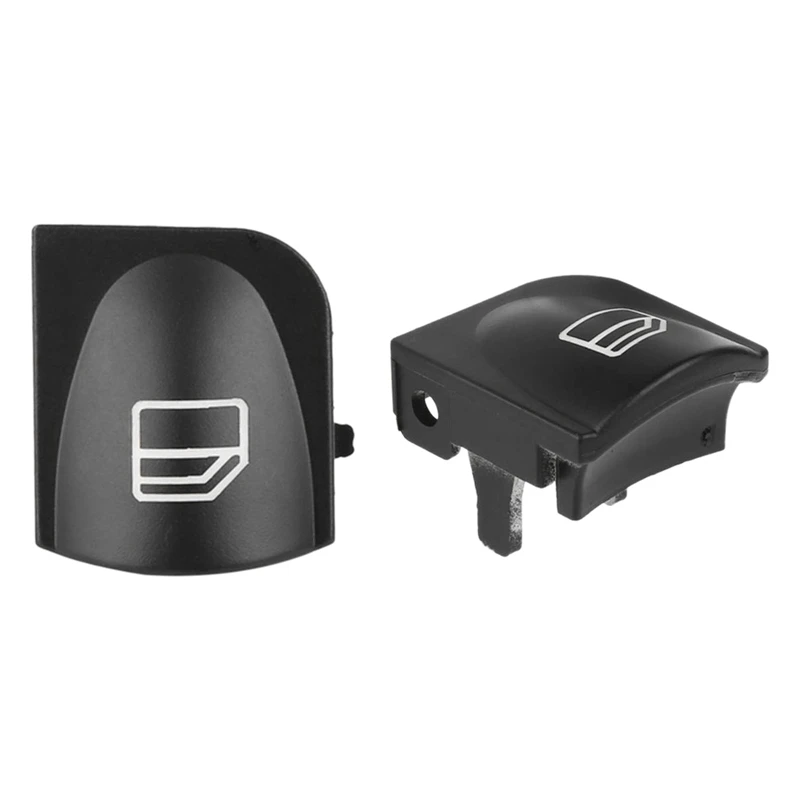 

Window Switch Button Covers for Mercedes Benz W203 W208 C Clk Class Front Left+Right Window Switch Repair Button Caps