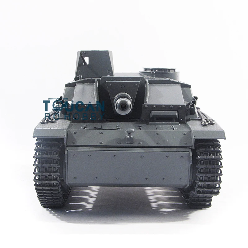 마토 1/16 키트 RC 탱크 그레이 독일 Stug III 적외선 Ve 1226 RC 모델 장난감 선물 TH00670