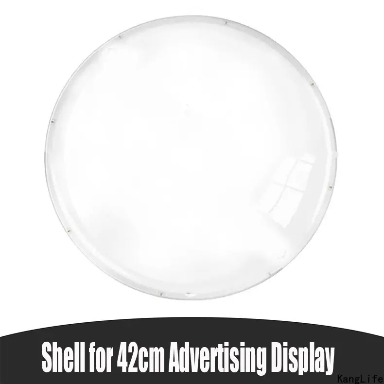 3D Fan Hologram Projector Protection Cover 42-100cm Hologram Projector Light Advertising Display Shell LED Fan Acyrlic Cover Bag dust cover fan cover