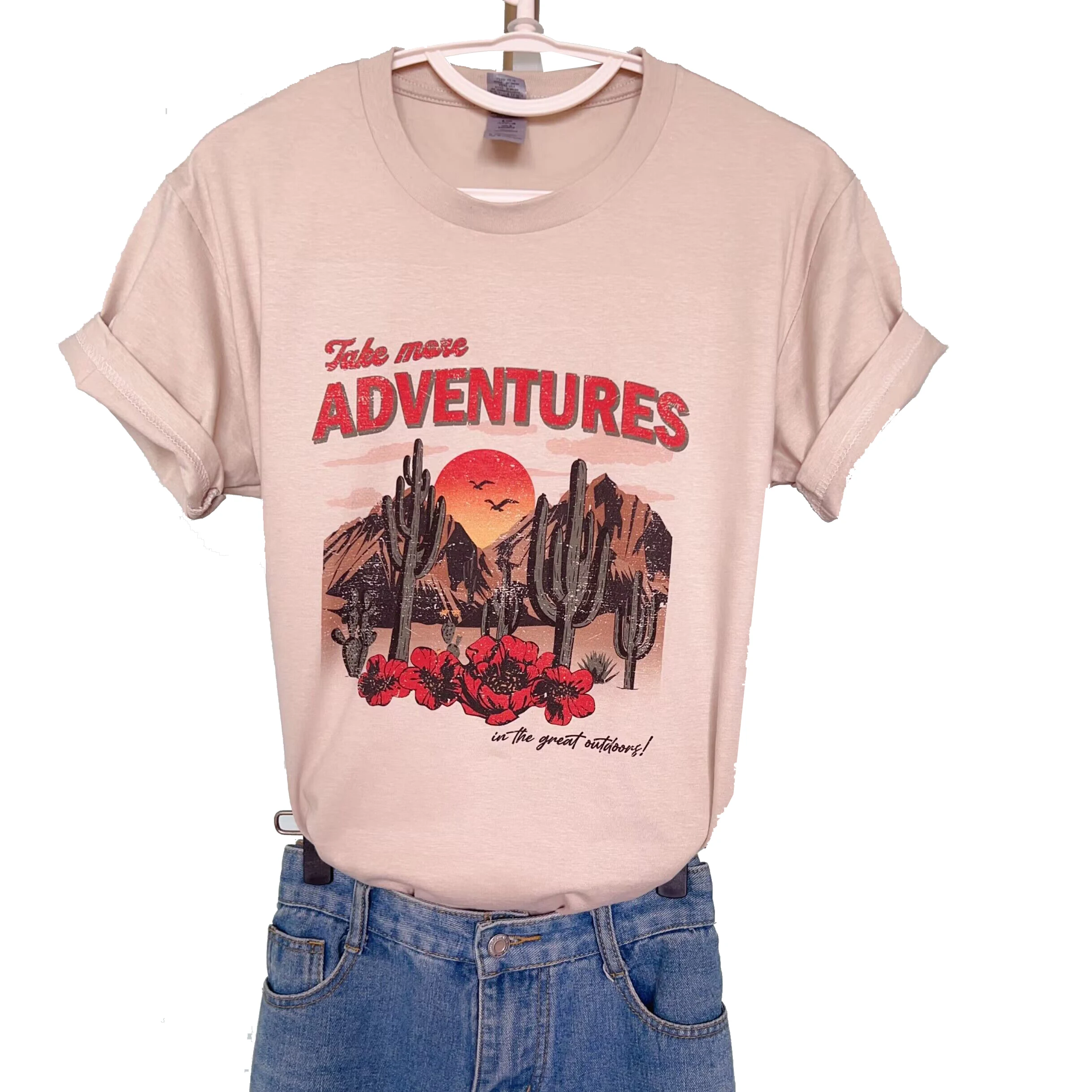 

Футболка с коротким рукавом Take Some Adventure, уличное свободное платье-футболка большого размера в стиле Ins, сексуальное готическое стильное свободное платье-футболка в стиле панк