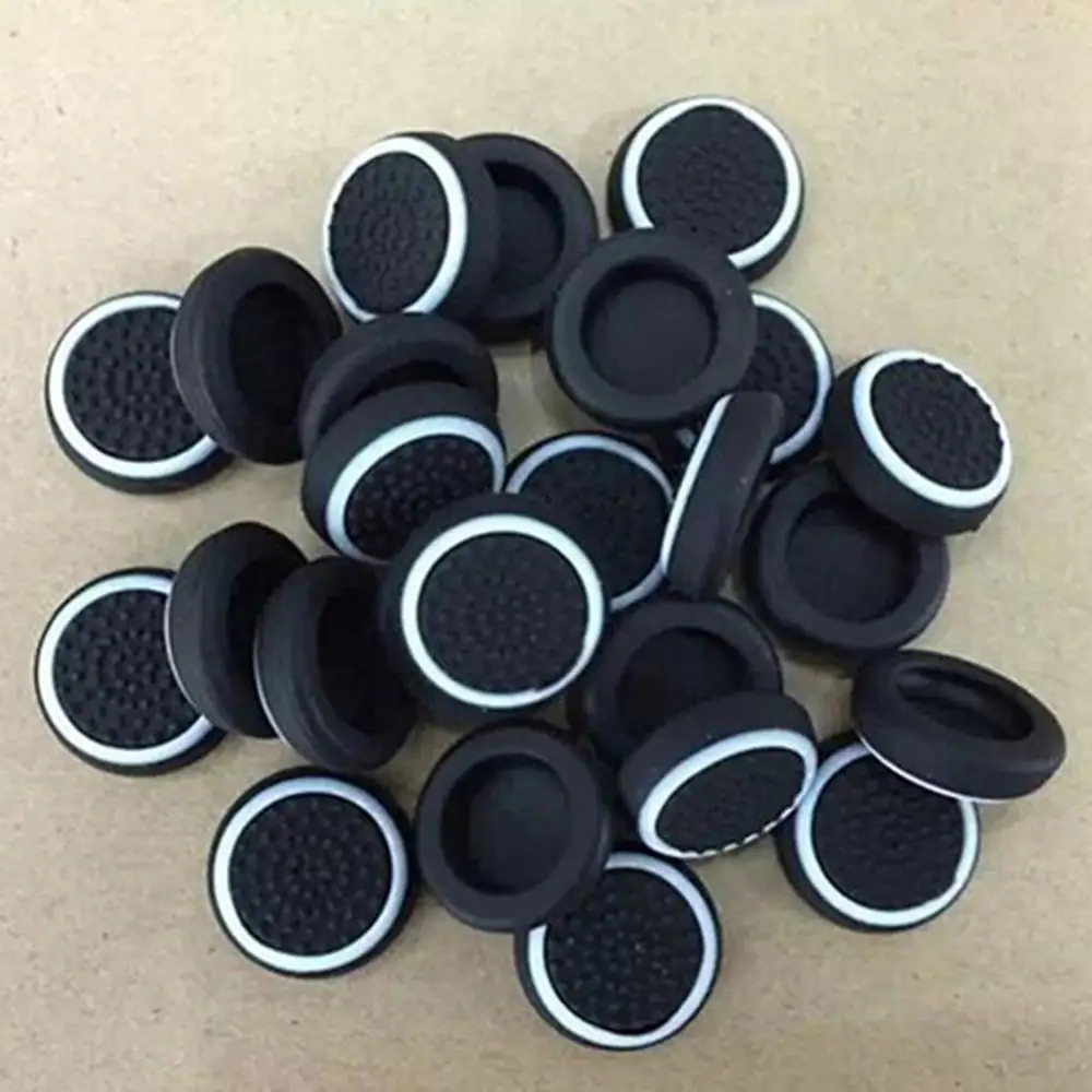 Hot 4Pcs Thumb Stick Grip Caps Non slip Silicone Analog Joystick Thumbstick for PS4 PS5 360 One Game Controller