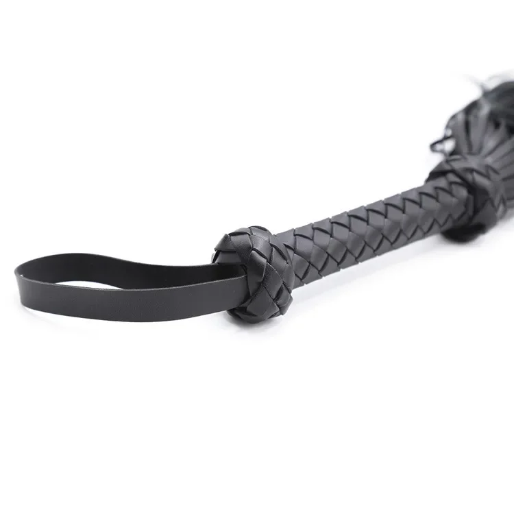 Horse Whip Woven Handle Equestrian Whips Teaching Training 5