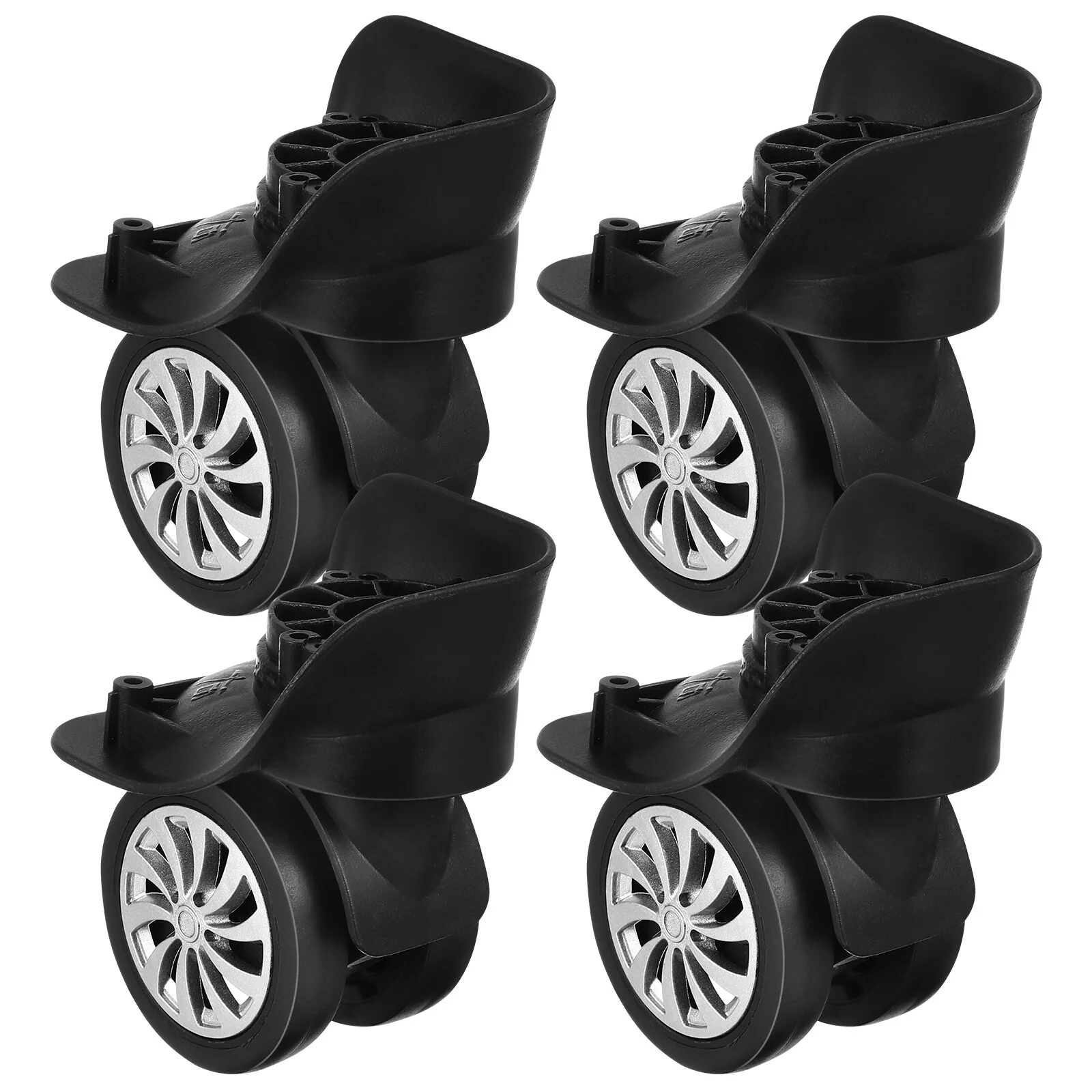 

4pcs Luggage Suitcase Swivel Wheels Replacement Universal Wheels Spare Parts