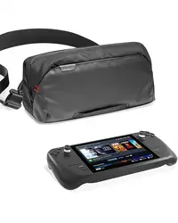 Carrying Case for Steam Deck Console, Travel Protective Shoulder Bag Pouch with Pockets Fit Console, Accessories for Steam Deck