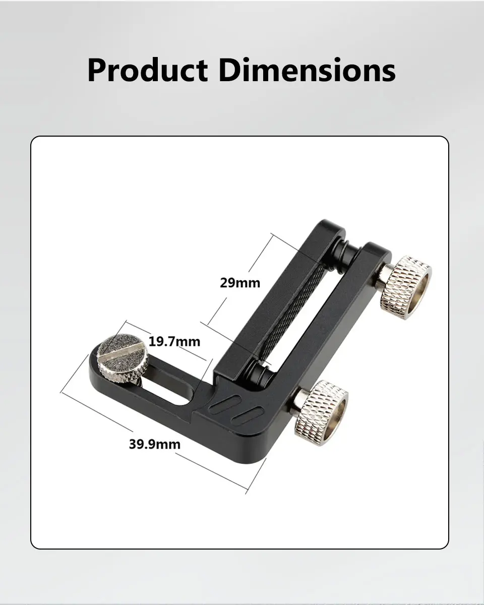 Universal Adjustable Cable Clamp HDTV Clamp Protecting Lock With Small Spring &