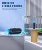 Ortizan Bluetooth Speaker X30, V5.3 Wireless IPX7 Waterproof Shower Speaker,40W HiFi Stereo Sound,TWS Pairing,30H Music Playtime 4