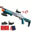 Soft Bullet Sniper Rifle with Scope Toy JH2027C Shell Throwing Design Toy Shotgun-Variant1（ US Stock） 1